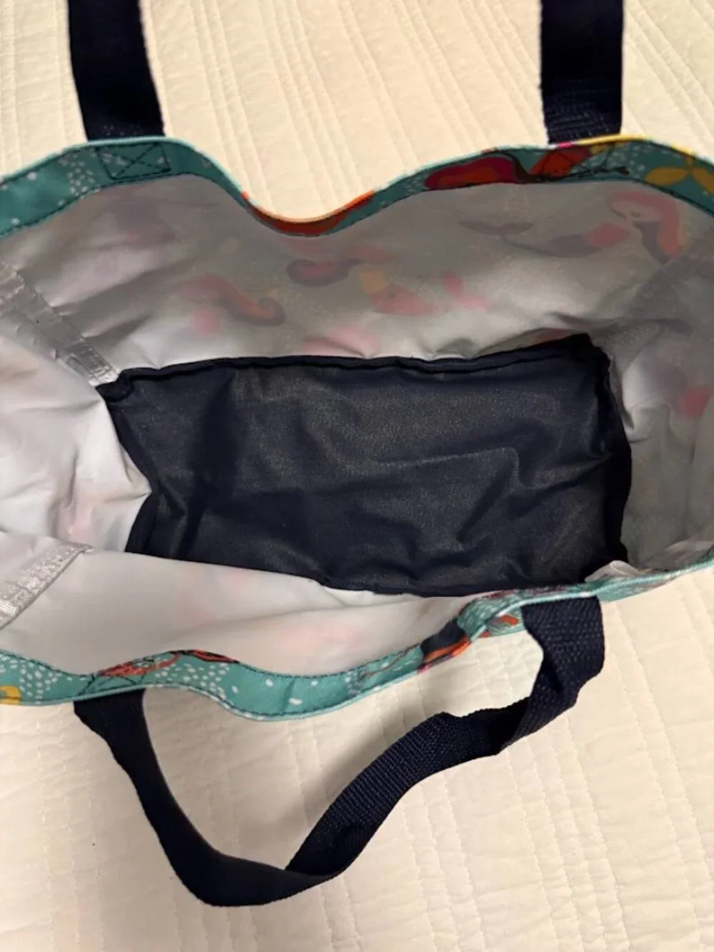 Thirty One Mermaid Lagoon Print Beach Pool All In Organizer Bag